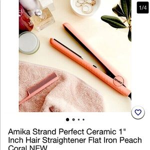 BRAND NEW Amika 1 inch Flat Iron.